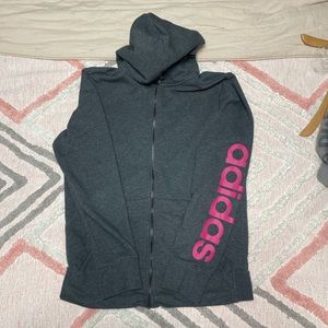 Adidas zip up hoodie never worn
